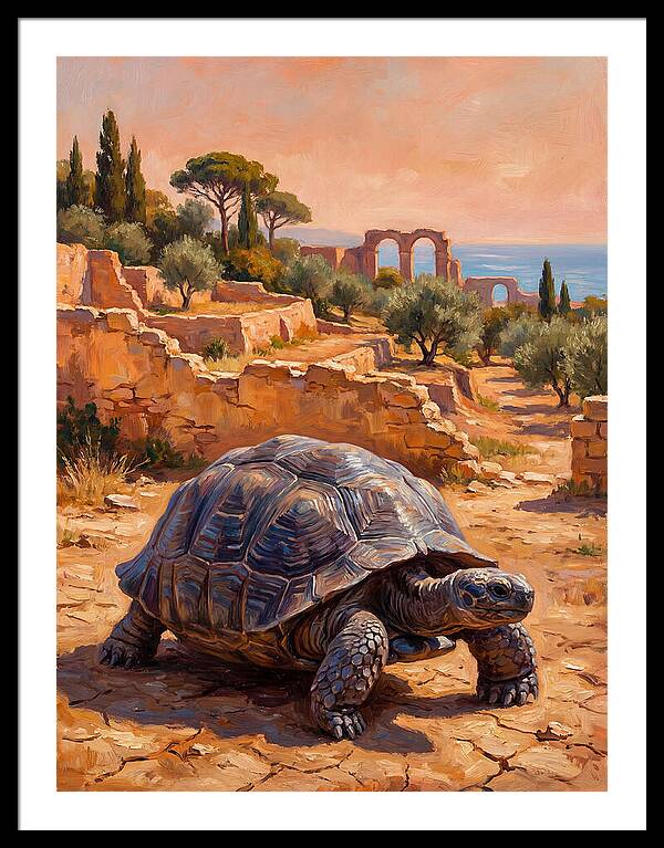 Mediterranean Tortoise Serenity