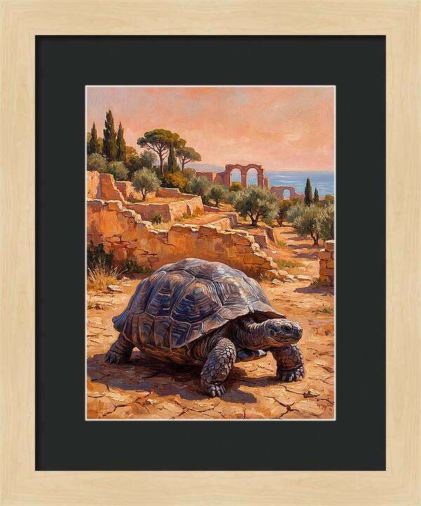Mediterranean Tortoise Serenity