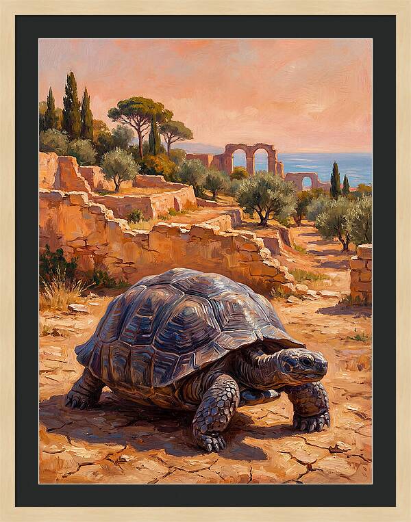 Mediterranean Tortoise Serenity
