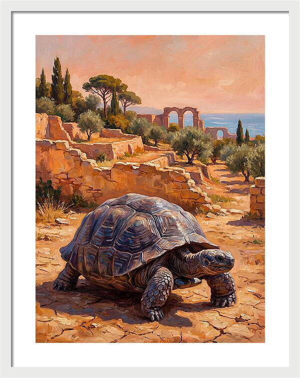 Mediterranean Tortoise Serenity