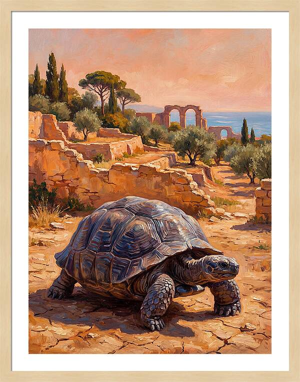 Mediterranean Tortoise Serenity
