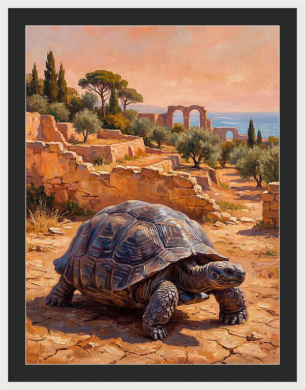 Mediterranean Tortoise Serenity