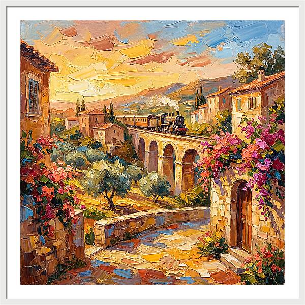 Mediterranean Train Journey
