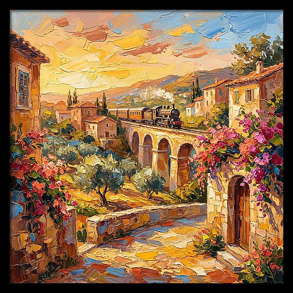 Mediterranean Train Journey