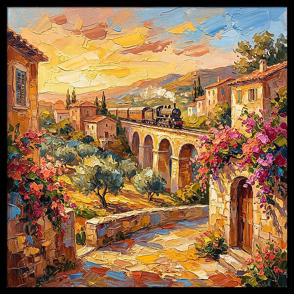 Mediterranean Train Journey