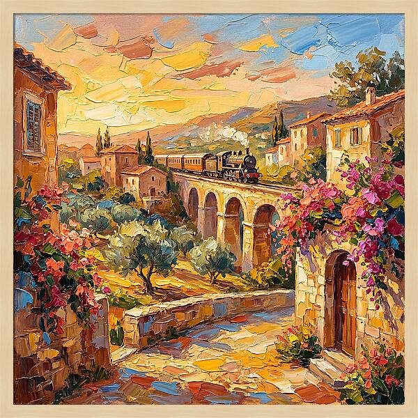 Mediterranean Train Journey