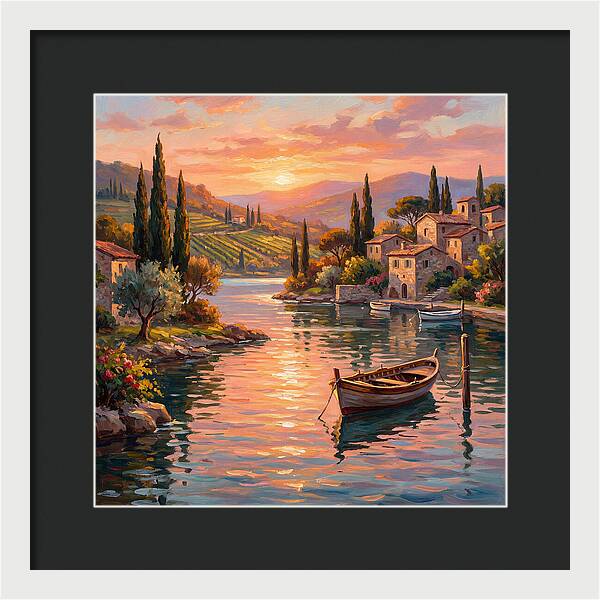 Mediterranean Twilight Bliss