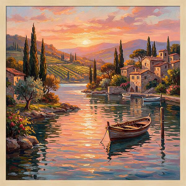 Mediterranean Twilight Bliss