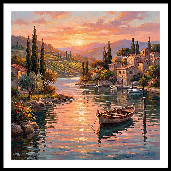 Mediterranean Twilight Bliss