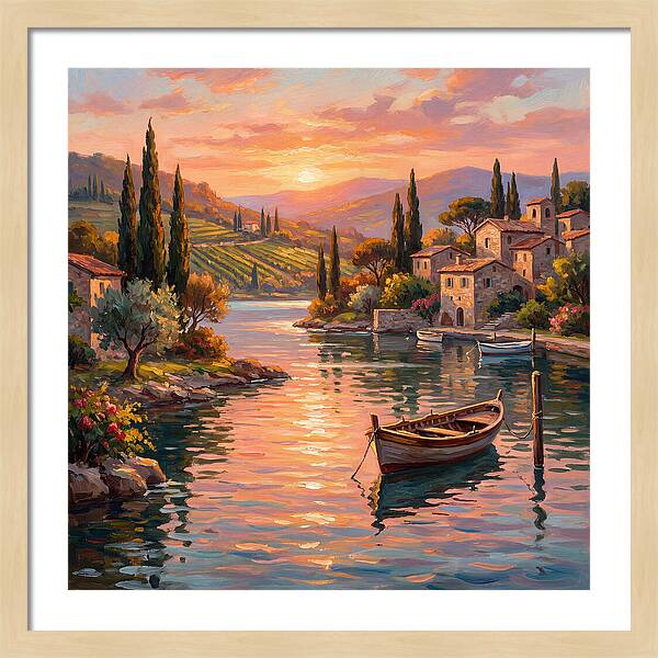 Mediterranean Twilight Bliss