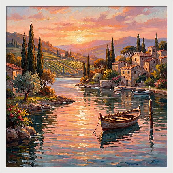 Mediterranean Twilight Bliss