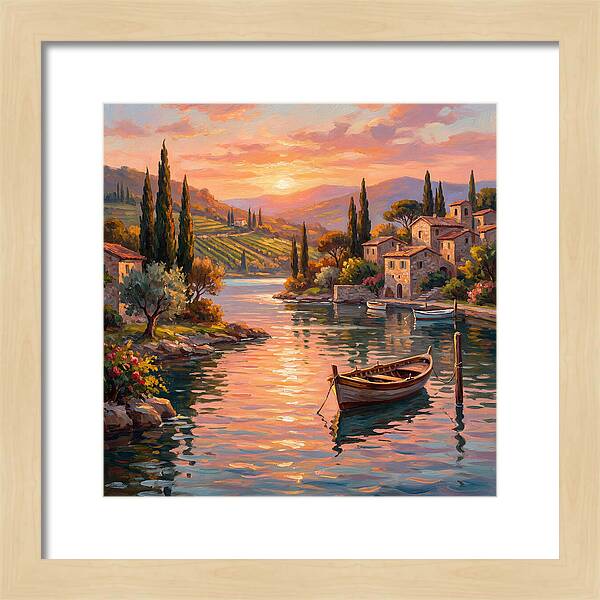 Mediterranean Twilight Bliss