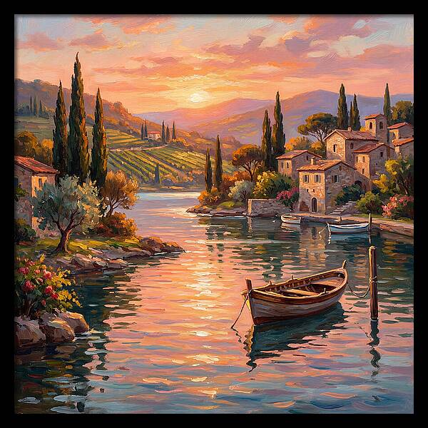 Mediterranean Twilight Bliss
