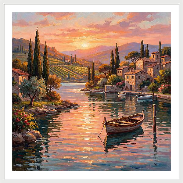 Mediterranean Twilight Bliss