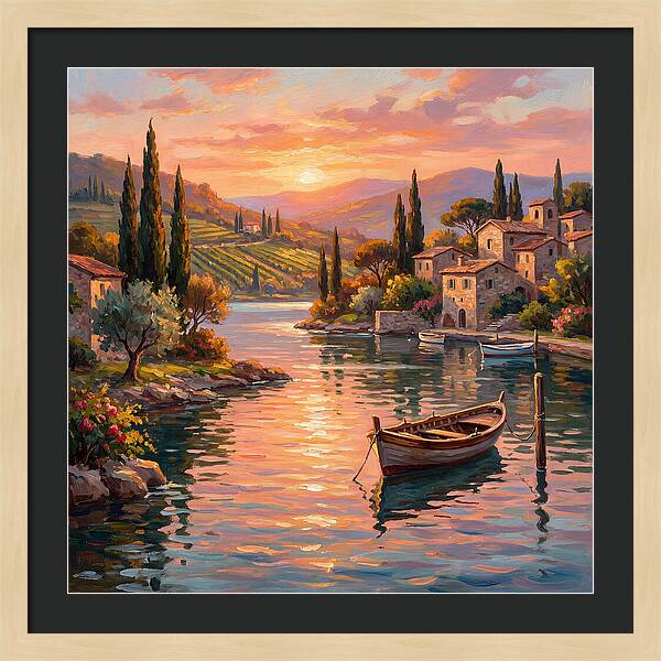 Mediterranean Twilight Bliss