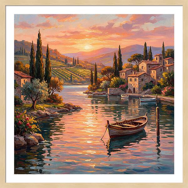 Mediterranean Twilight Bliss