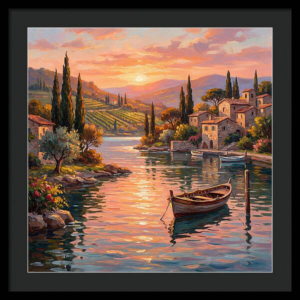 Mediterranean Twilight Bliss