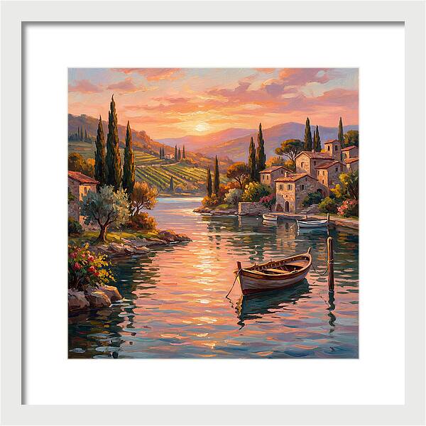 Mediterranean Twilight Bliss