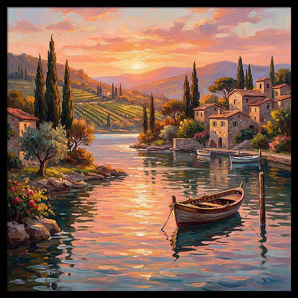 Mediterranean Twilight Bliss