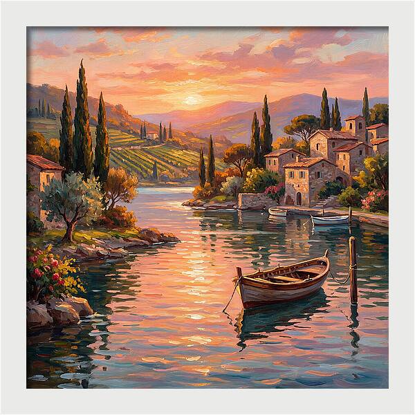 Mediterranean Twilight Bliss