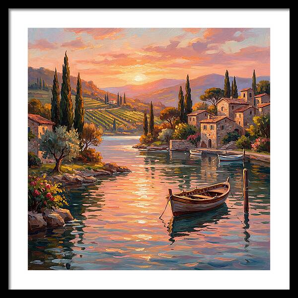 Mediterranean Twilight Bliss