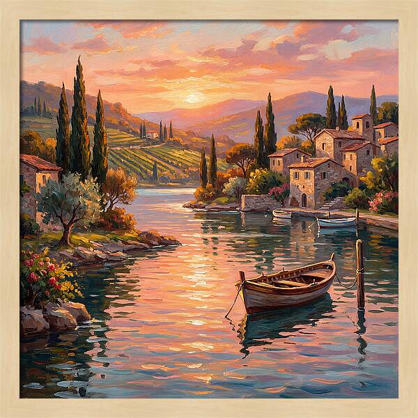 Mediterranean Twilight Bliss