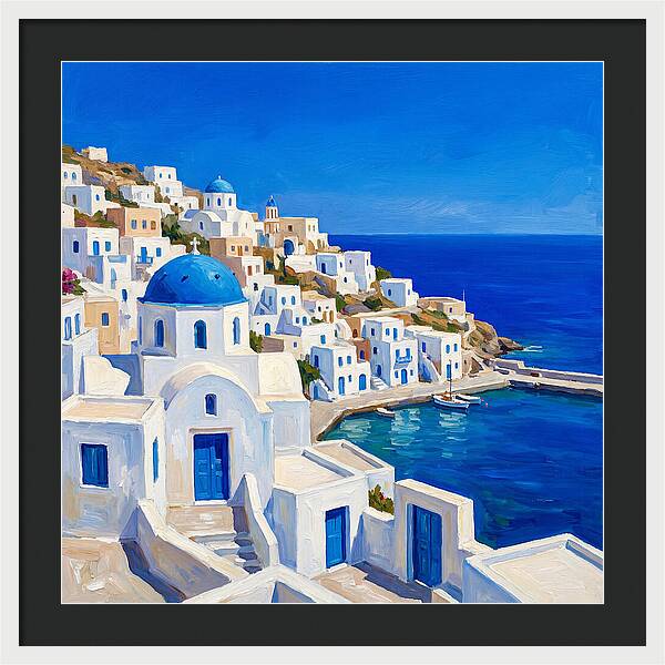 Mediterranean Village Serenity