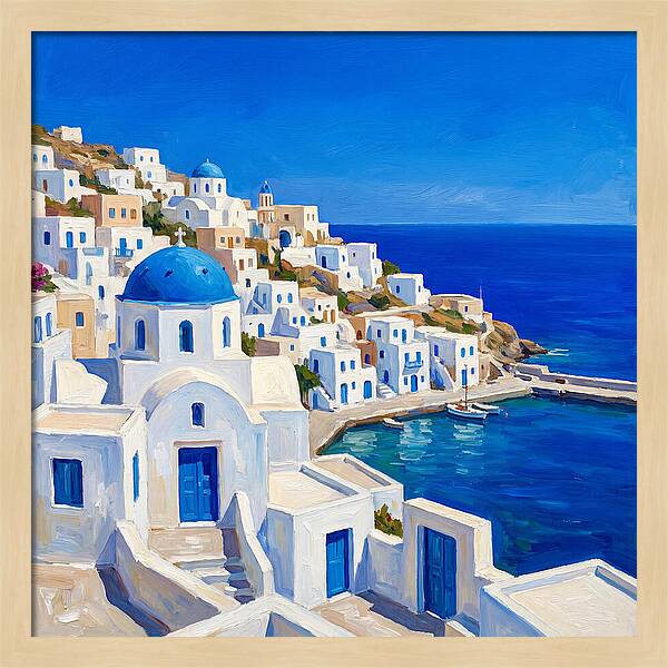 Mediterranean Village Serenity