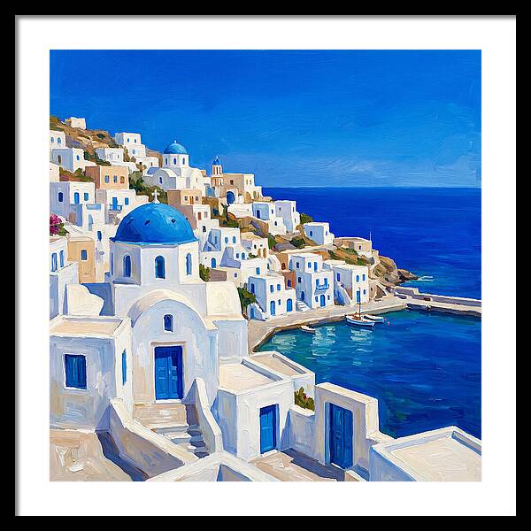 Mediterranean Village Serenity