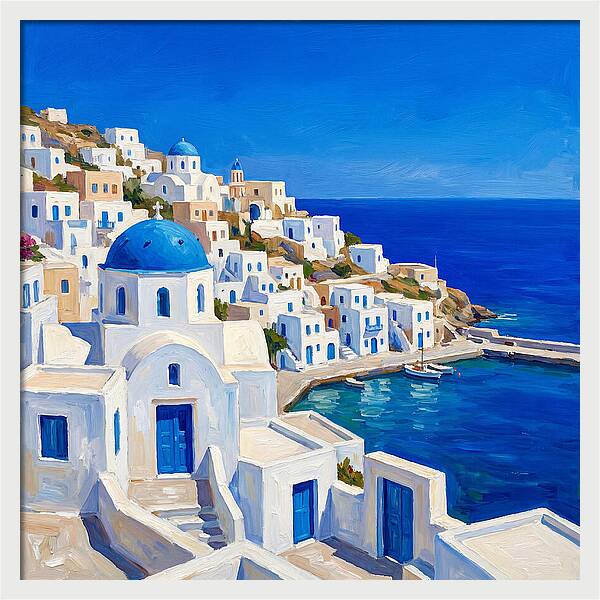 Mediterranean Village Serenity