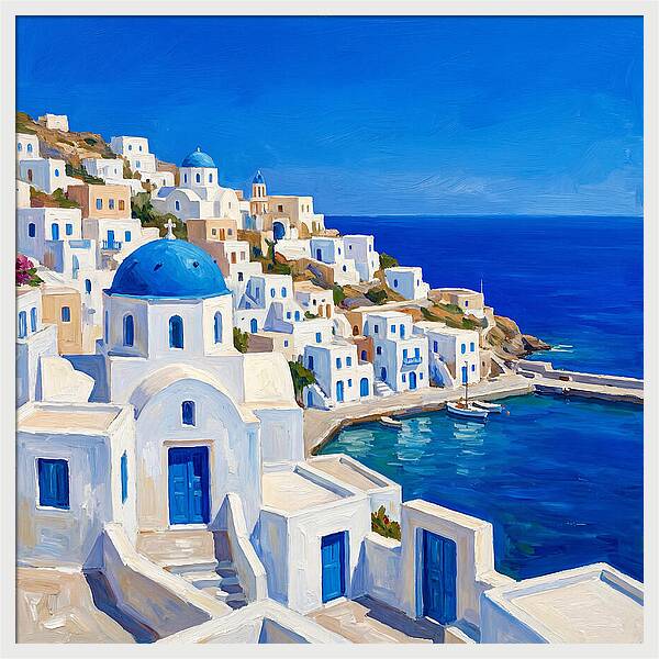 Mediterranean Village Serenity