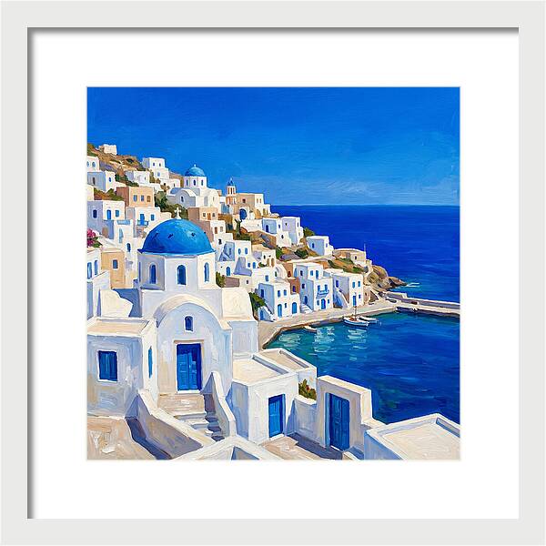 Mediterranean Village Serenity