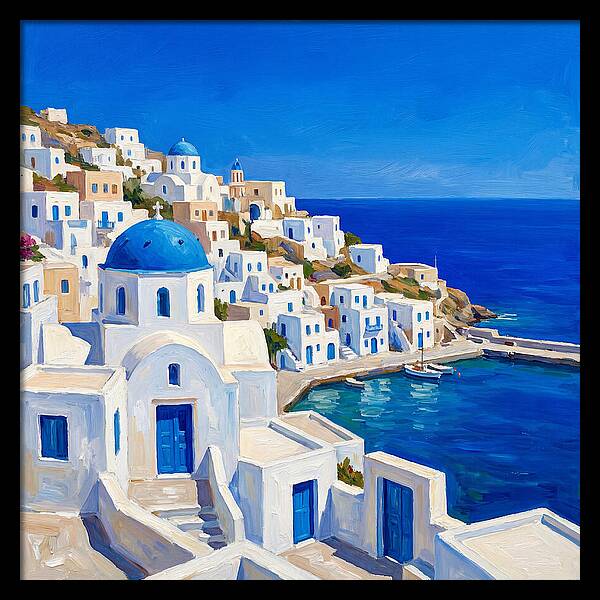 Mediterranean Village Serenity