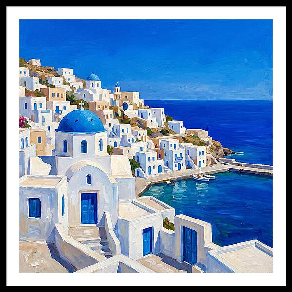 Mediterranean Village Serenity