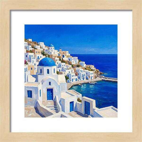 Mediterranean Village Serenity