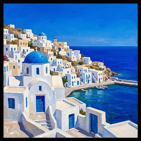 Mediterranean Village Serenity