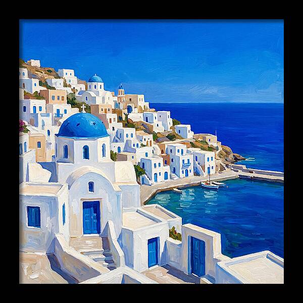 Mediterranean Village Serenity