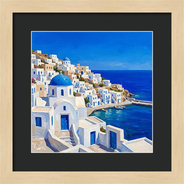 Mediterranean Village Serenity