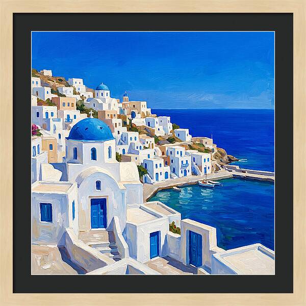 Mediterranean Village Serenity