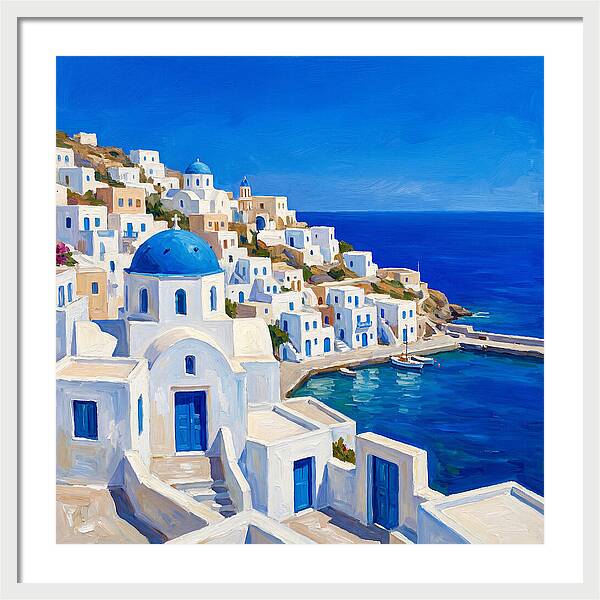Mediterranean Village Serenity
