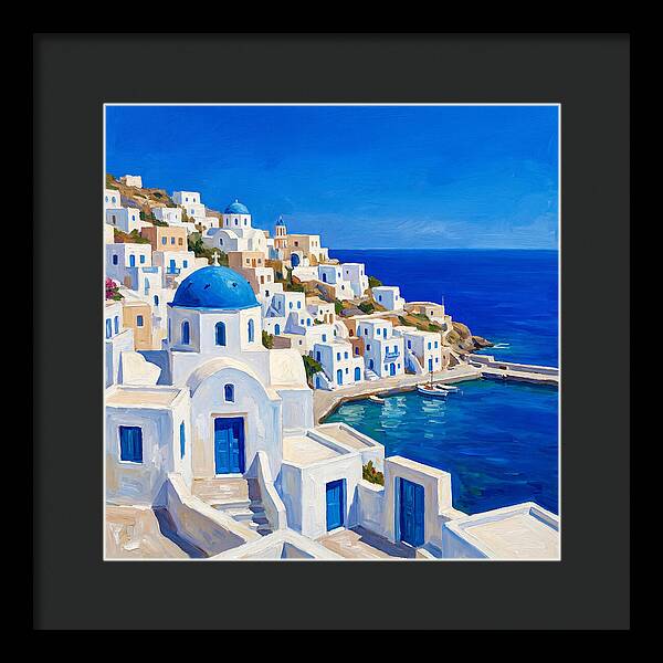 Mediterranean Village Serenity