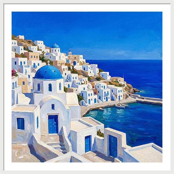 Mediterranean Village Serenity