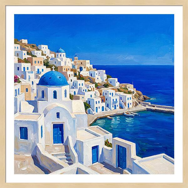 Mediterranean Village Serenity