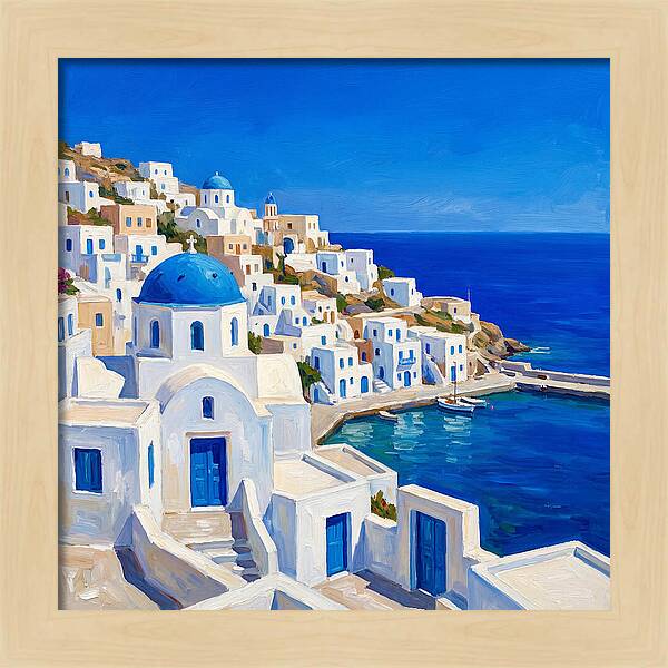 Mediterranean Village Serenity