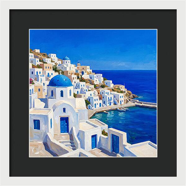 Mediterranean Village Serenity