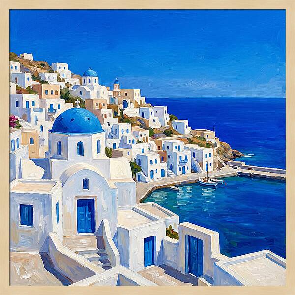 Mediterranean Village Serenity