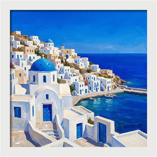 Mediterranean Village Serenity