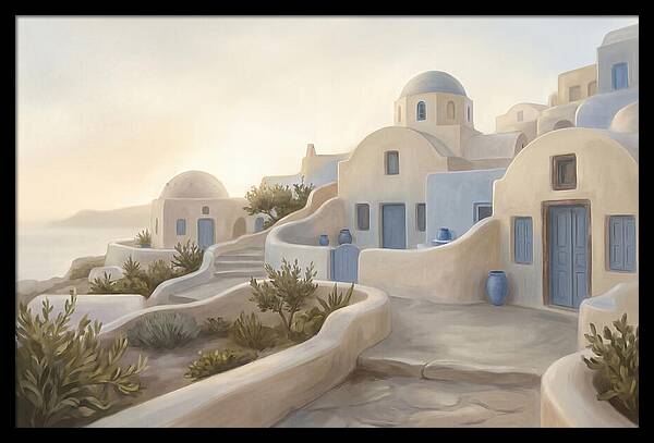 Mediterranean Village Serenity