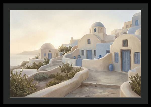 Mediterranean Village Serenity