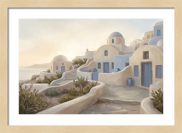 Mediterranean Village Serenity